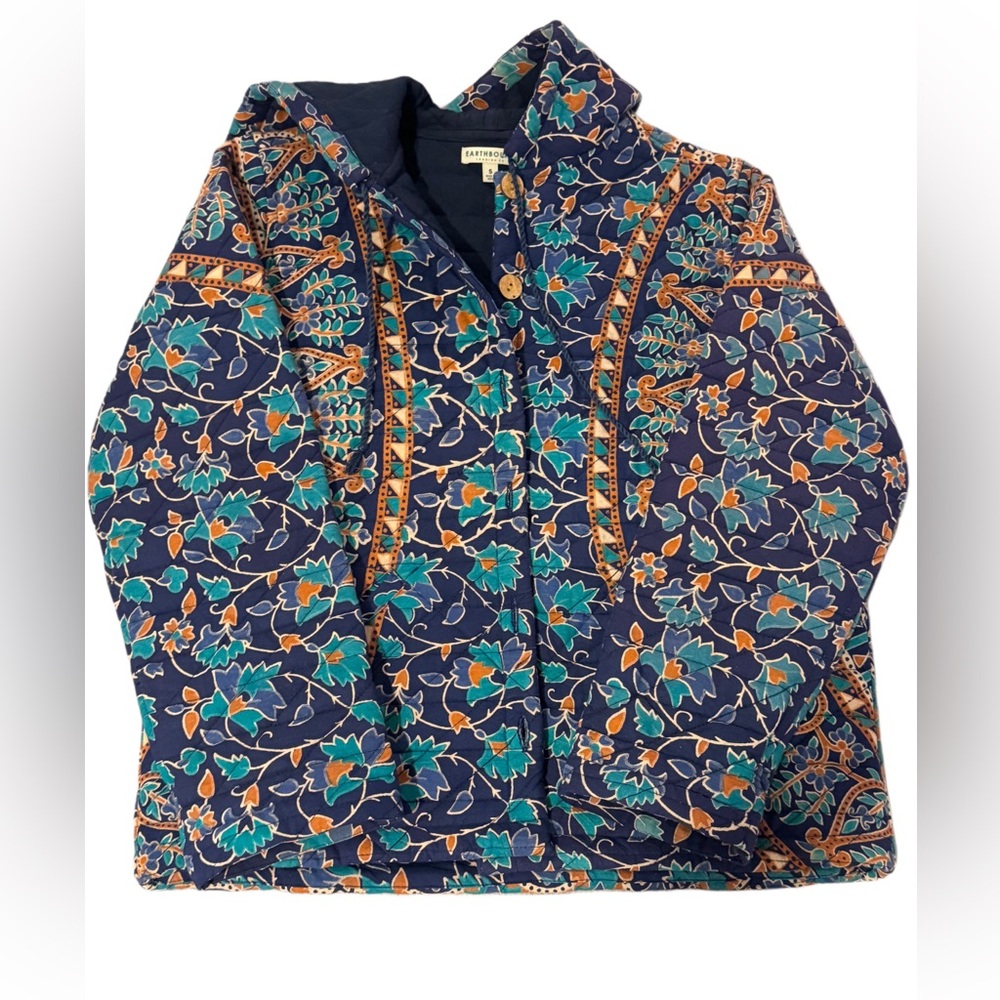 Earthbound Quilted Jacket Size Small